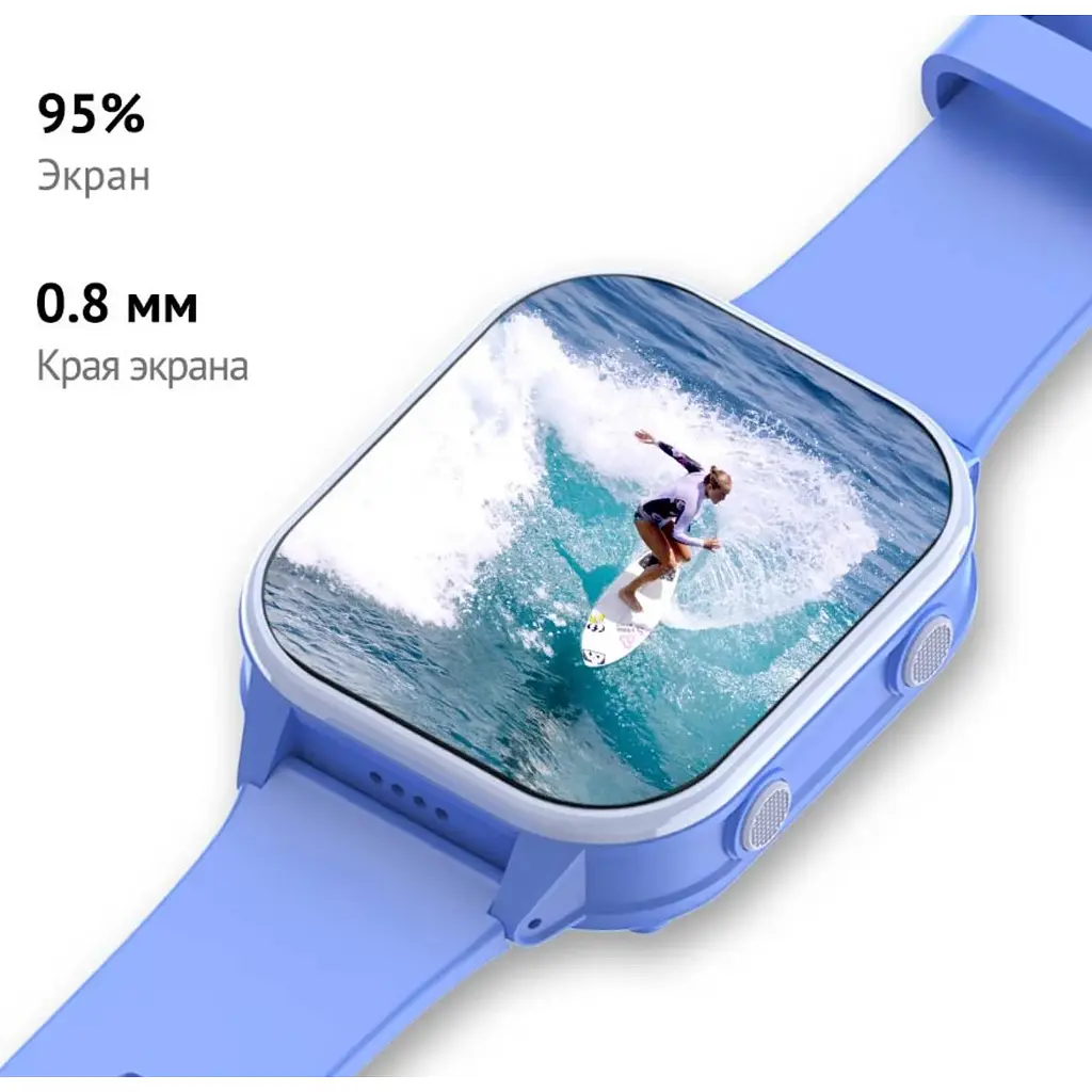 Розумний годинник з відеодзвінком Wonlex KT19 PRO 8GB Blue (SBWKTP8BE) - фото 5