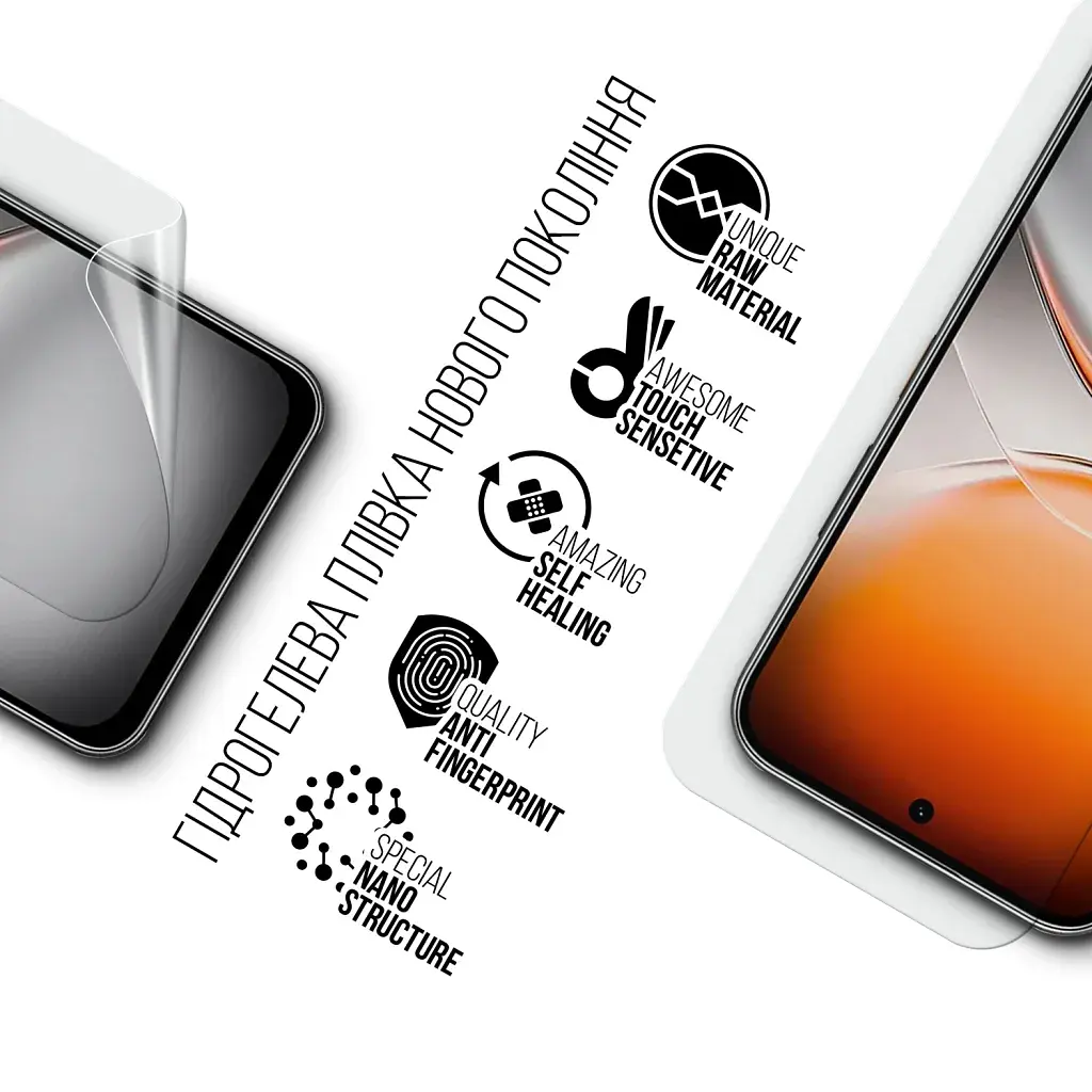Плівка захисна Armorstandart hydrogel Tecno Pova 8 Pro 5G (ARM94100) - фото 2