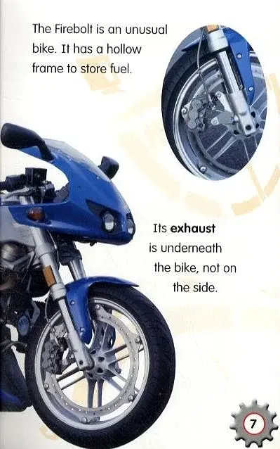 I Love Reading. 550 Words. Amazing Motorbikes - фото 5
