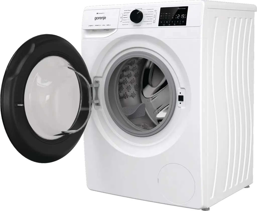Стиральная машина Gorenje фронтальная 9 кг 1400 A+++ 545 см инвертор дисплей пара Wi-Fi белый - фото 7