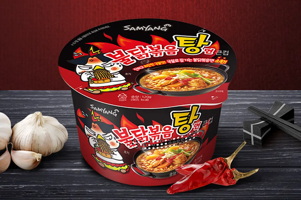 Локшина швидкого приготування Samyang Buldak Hot Chicken Ramen 120г - фото 3