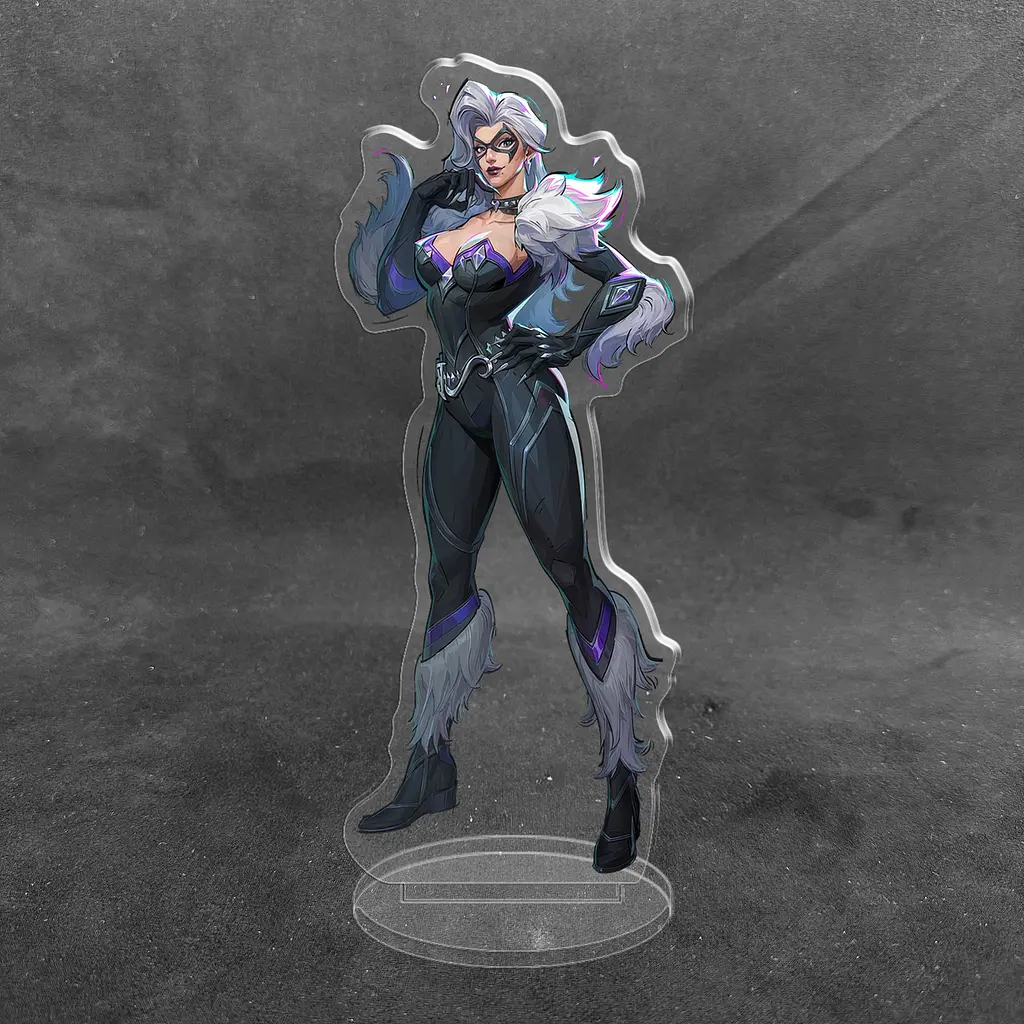 Акрилова колекційна фігурка Marvel Rivals - Black Cat 15 см - фото 2