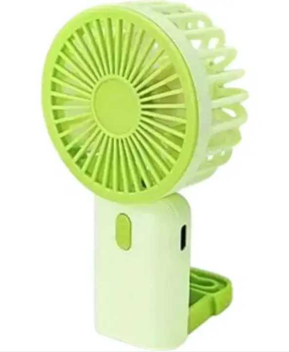 Портативний міні-вентилятор Multi Fan RL-07 акумуляторний USB Салатовий - фото 4