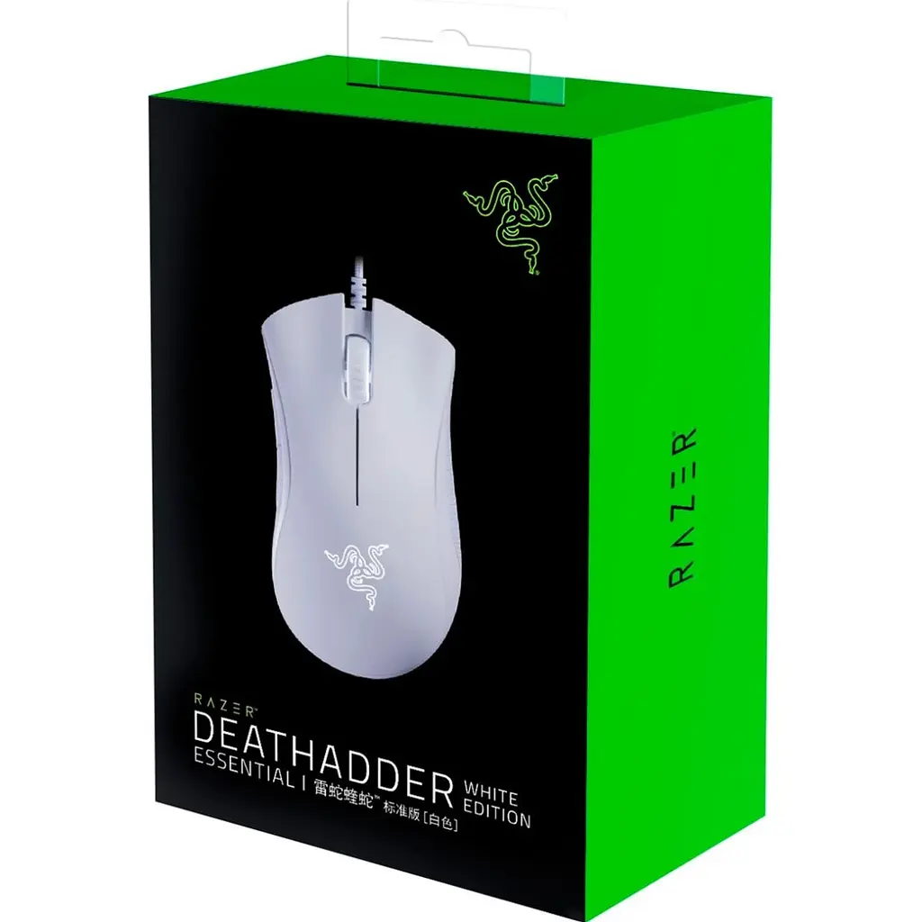 Миша Razer DeathAdder Essential White (RZ01-03850200-R3U1) [101042] - фото 5