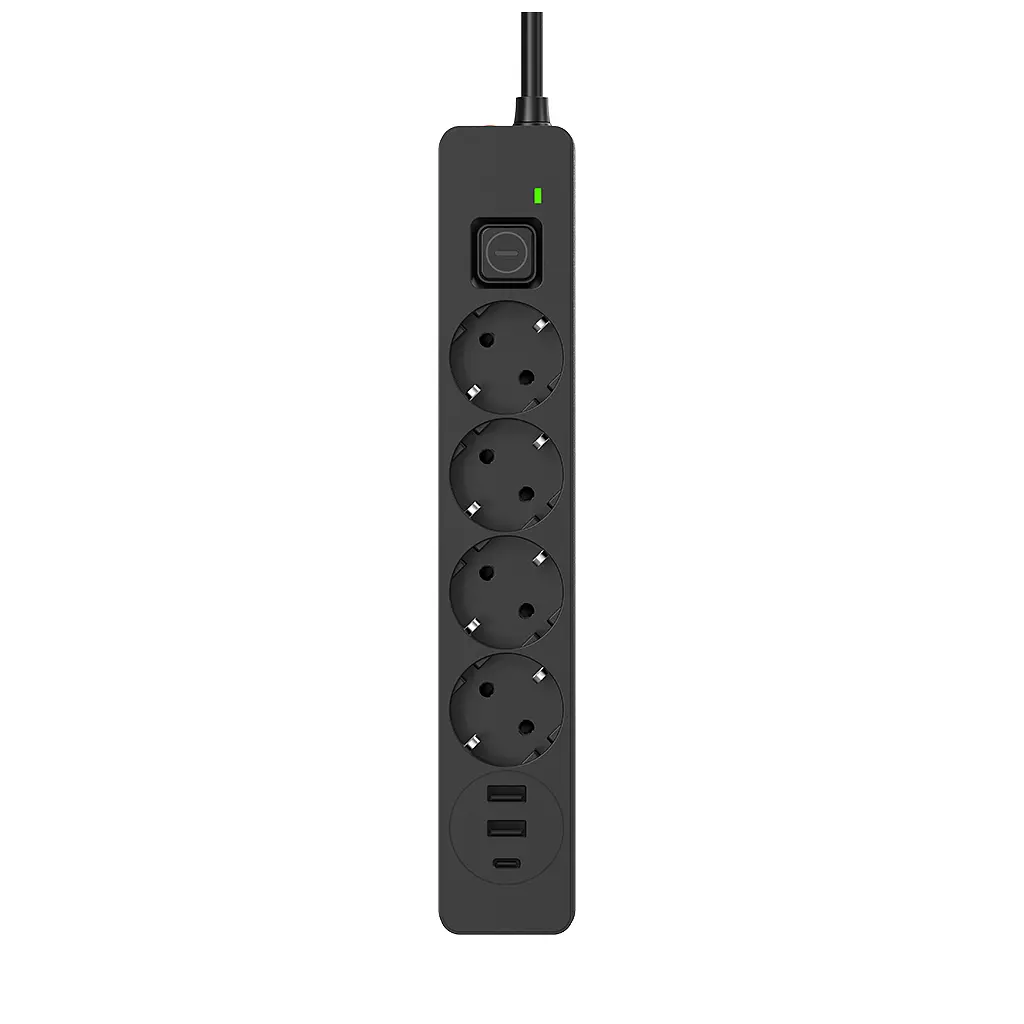 Мережевий фільтр живлення ColorWay CW-CHE432PDB, 4 розетки/3USB 2M (CW-CHE432PDB) - фото 6