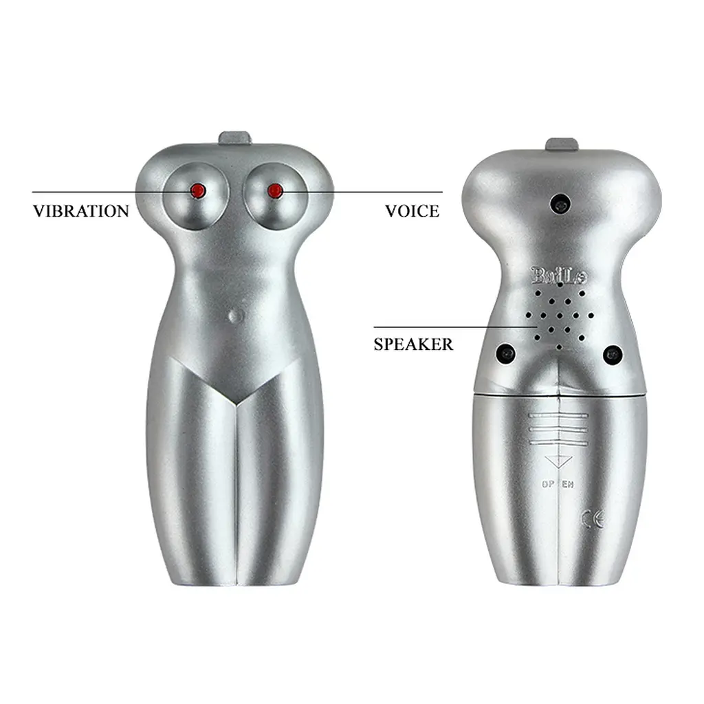 Мастурбатор BAILE - TEMPTATION PASSSION LADY,Vibration Sex talk Double holes Baile BM-009181 100535 - фото 10