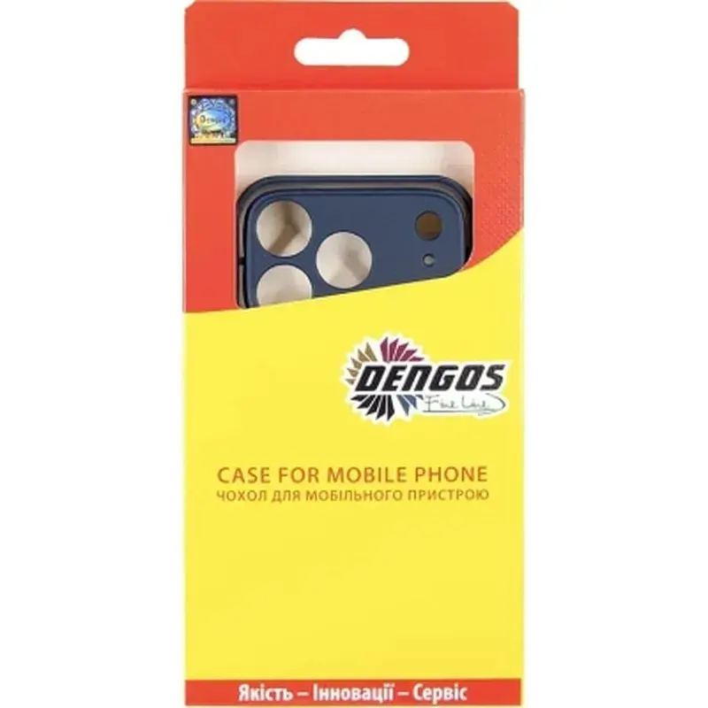 Чохол до мобільного телефона Dengos Matte iPhone 17 Pro Blue (DG-TPU-MATT-171) - фото 5