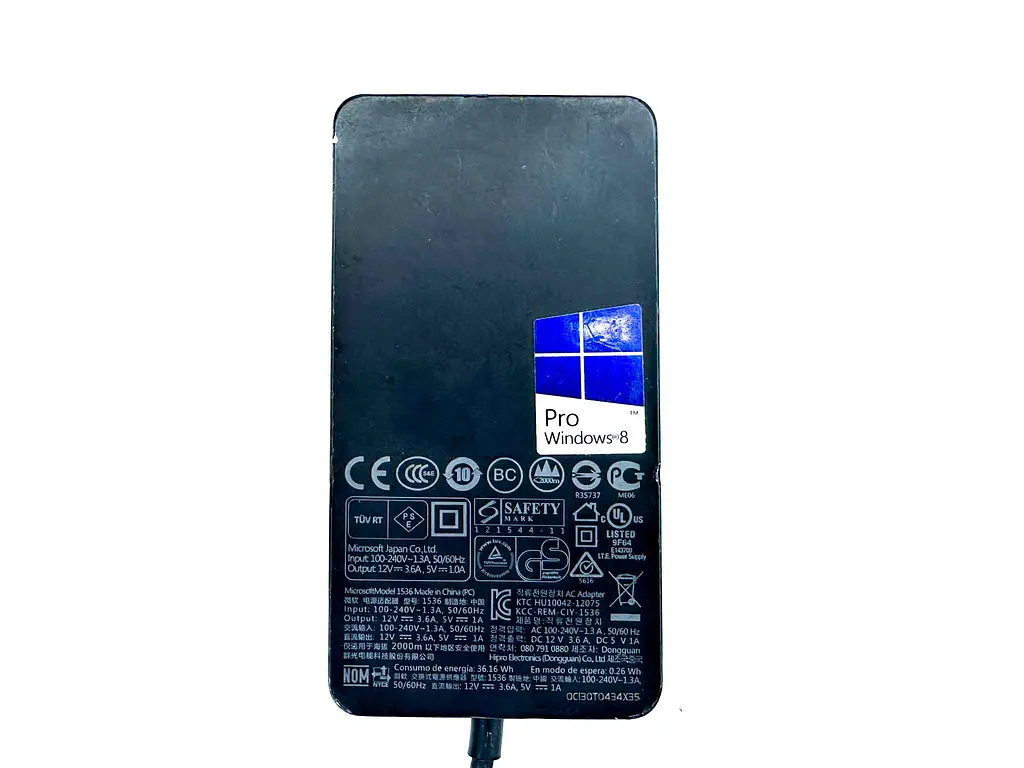 Блок живлення Microsoft Surface 1536 12v 3.6a - Б/В - фото 2
