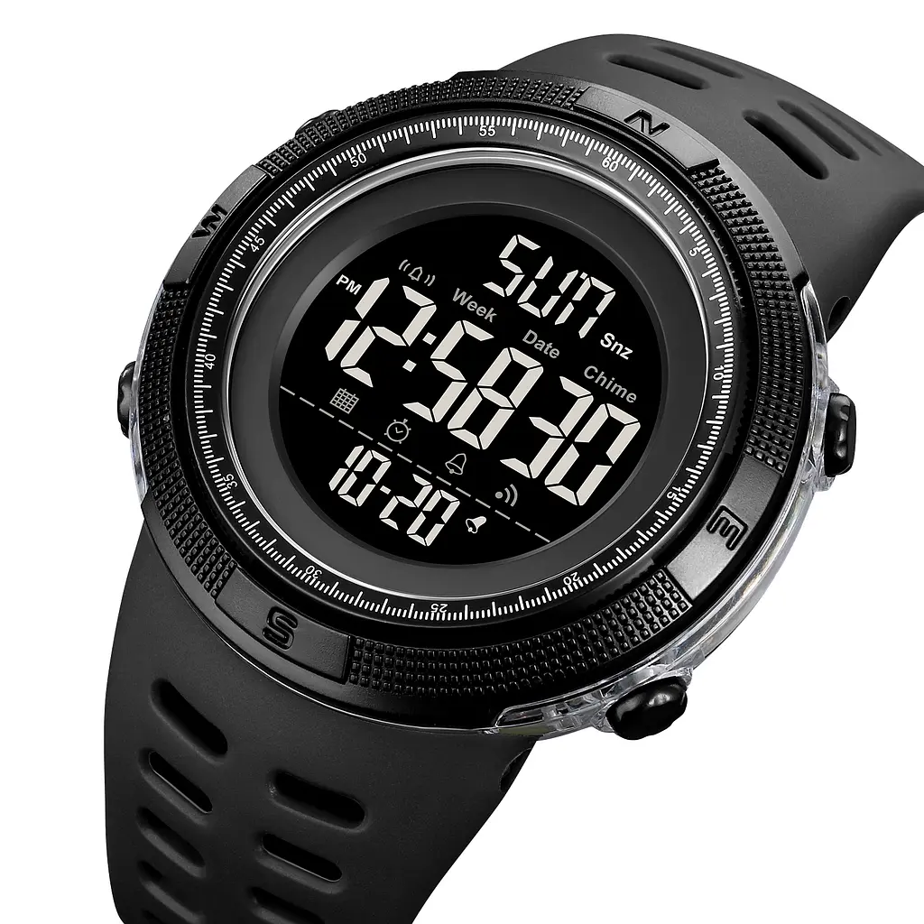 Наручные часы мужские 2070BK Black Skmei acs0030335 - фото 2