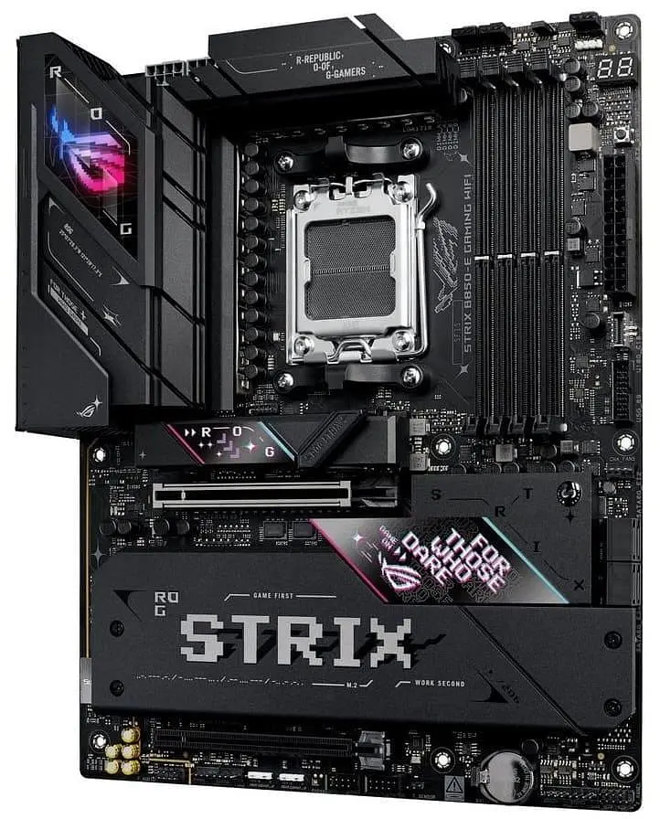 Материнська плата ASUS ROG STRIX B850-E GAMING WIFI (ROG STRIX B850-E GAMING WIFI) (Socket AM5, AMD B850, ATX) - фото 2