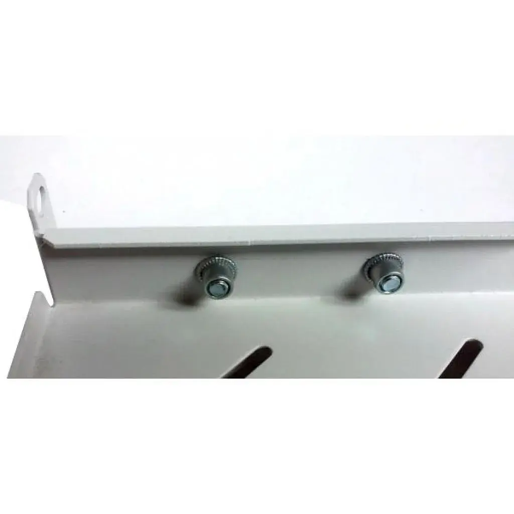 Полка 19" Hypernet 1U глуб. 600мм, в шкафы глубиной 800мм, цвет серый (U-FS-80) - фото 2