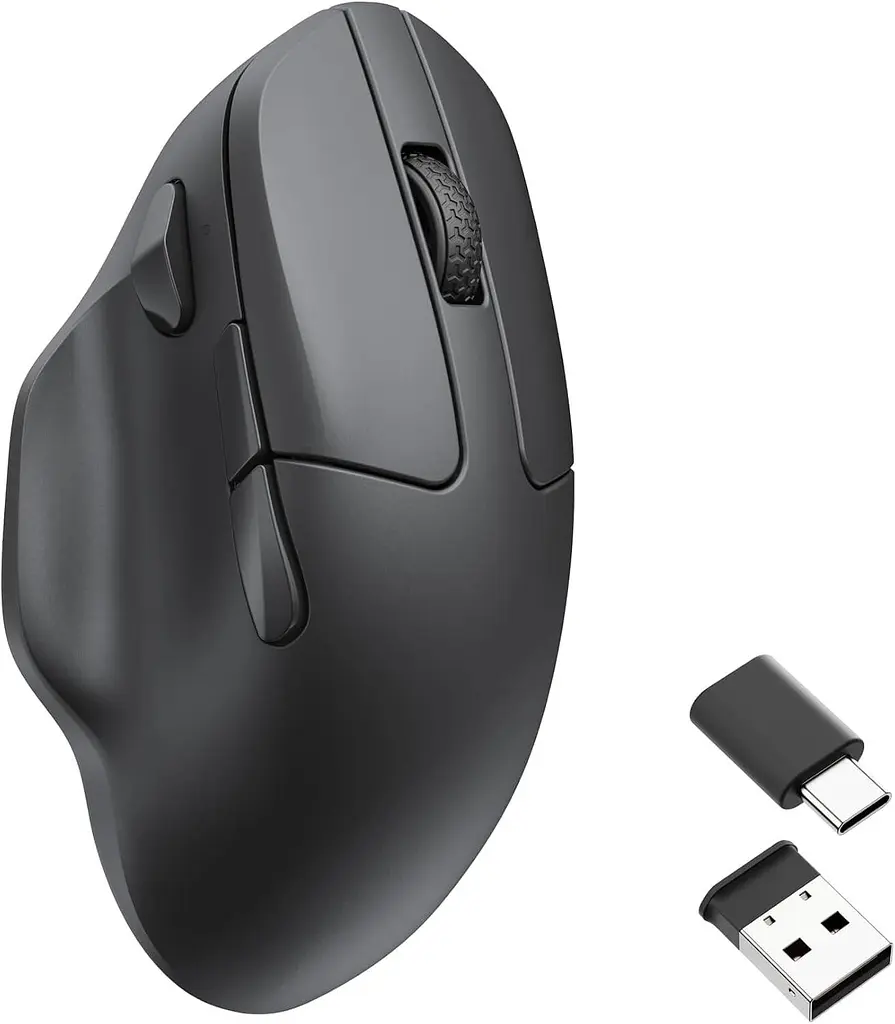 Мышь Keychron M7 BT/WL/USB-A/USB-C Black (M7-A1) - фото 7