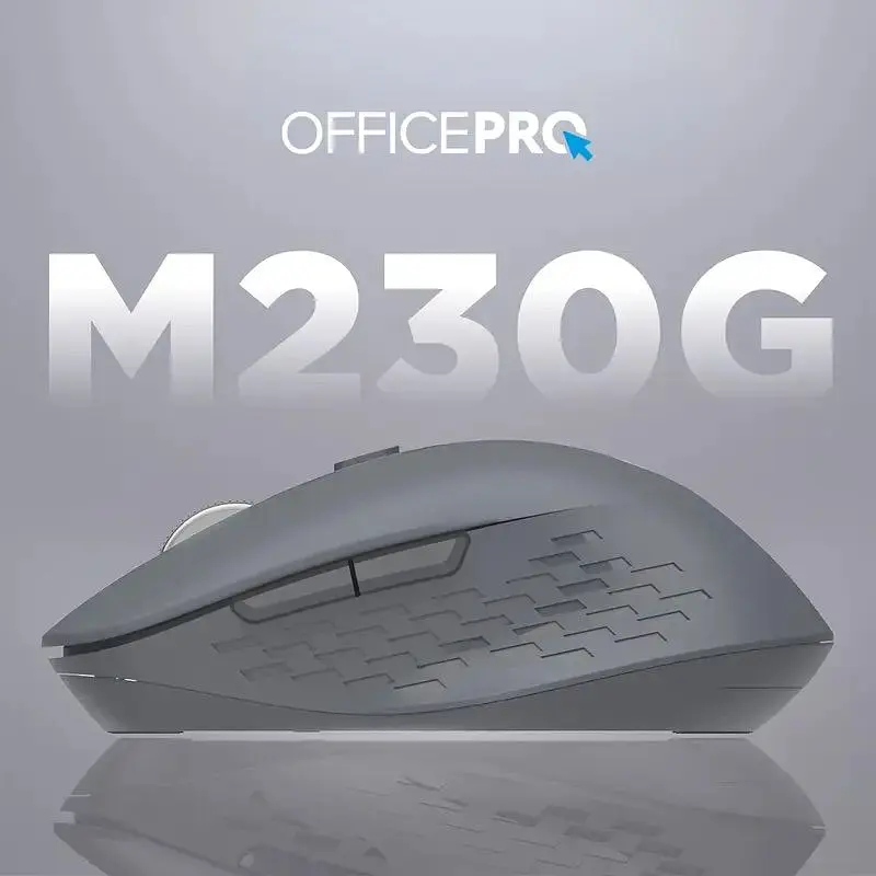Миша OfficePro Wireless сіра (M230G) - фото 6