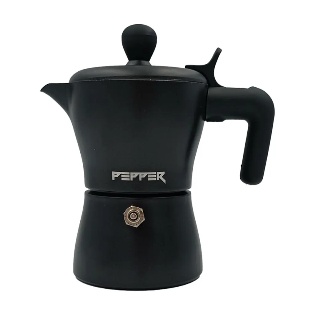 Кофеварка гейзерная Pepper Чорна Перлина 100 мл (PR-2242)