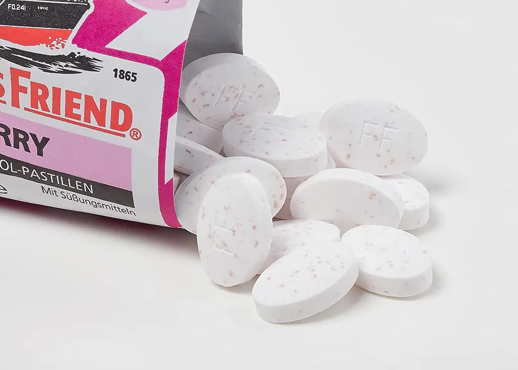 Льодяники Fisherman's Friend Raspberry без цукру 25g - фото 2