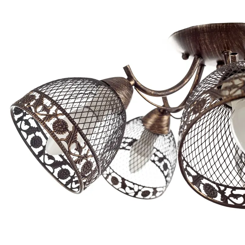 Люстра потолочная Brille в спальню E14 40W BR (BKL-586C/5) - фото 5