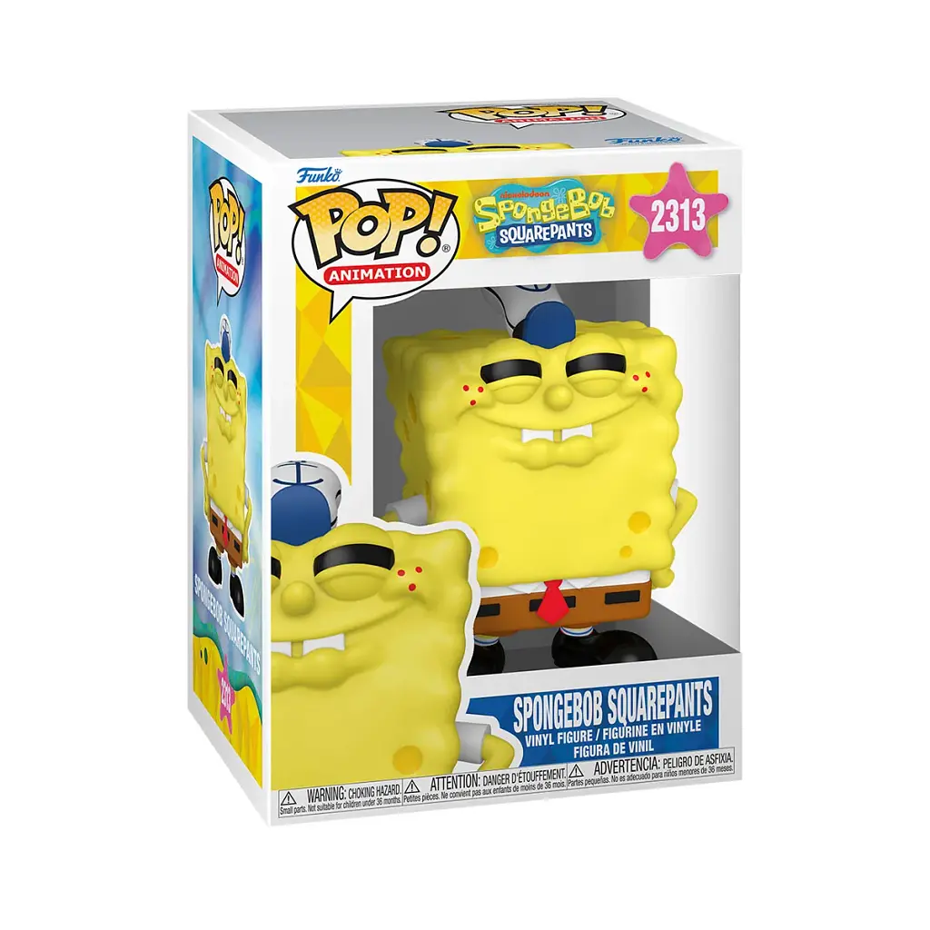 Фігурка Funko Pop серії Губка: Боб Квадратні Штани - Губка Боб (посміхається) (90363)