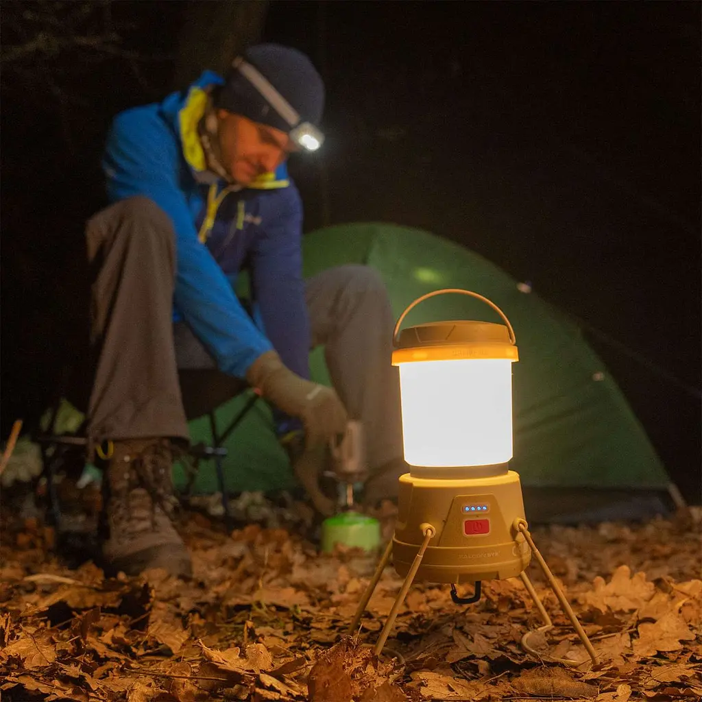 Ліхтар кемпінговий Falcon Eye Campfire (1720 Lm) Cool/Warm White/Red LED Powerbank USB-C (FCL0032) - фото 6