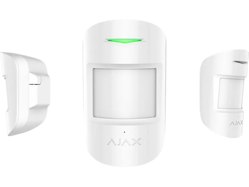 Комбінований датчик руху та розбиття скла Ajax CombiProtect White (7185) - фото 2