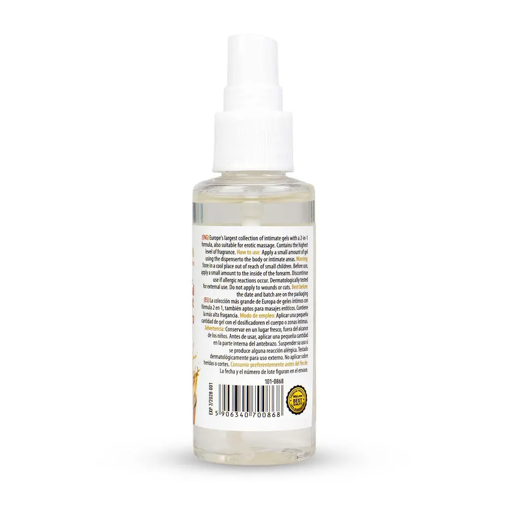 Лубрикант Boys Of Toys MyLove Aroma Series IntimMassage Amaretto 2в1 та масажний гель, 50 мл - фото 5