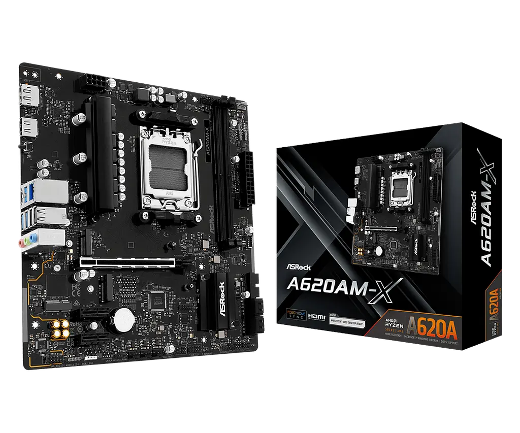 Материнська плата ASRock A620AM-X Socket AM5 (A620AM-X) - фото 5