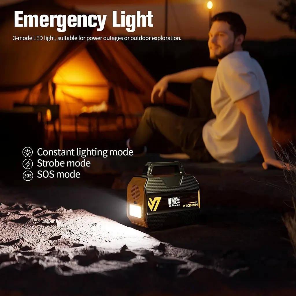 Зарядна станція Vtoman FlashSpeed 300 / 300 Вт / 230,4 Вт/ч / LiFePO4 (FlashSpeed 300) - фото 9