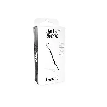 Регульоване ерекційне кільце Art of Sex Lasso C (чорний) - фото 3