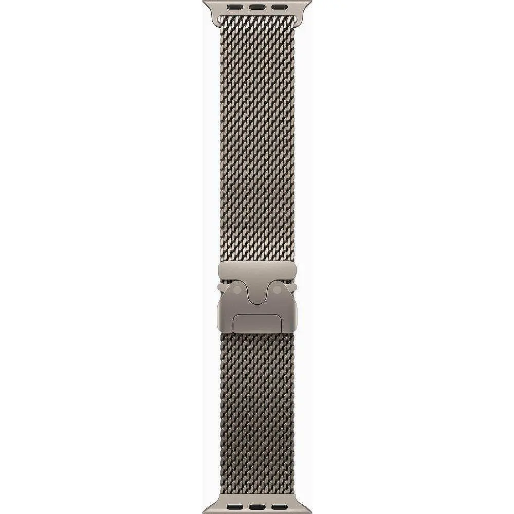 Смарт-часы Apple Watch Ultra 2 GPS + Cellular 49mm Natural Titanium Case w. N. Titanium Milanese Loop - L (MX5T3) - фото 3
