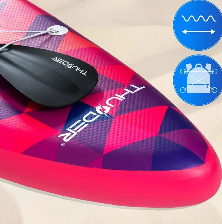 Надувна дошка SUP THUNDER VOLCA 320 см з веслом - фото 8