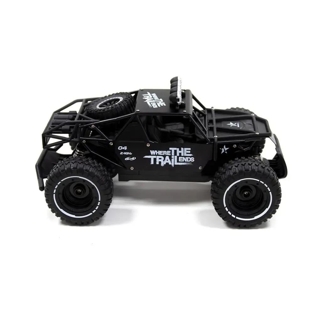Автомобіль OFF-ROAD CRAWLER з р/к - RACE (матовий чорний, метал. корпус, акум.6V, 1:14) Sulong Toys SL-309RHMBl - фото 9