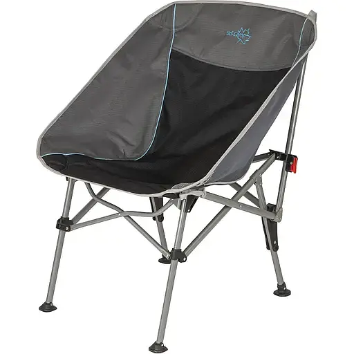 Стул раскладной Bo-Camp Deluxe Extra Compact Anthracite черный с серым (1204749) - фото 2