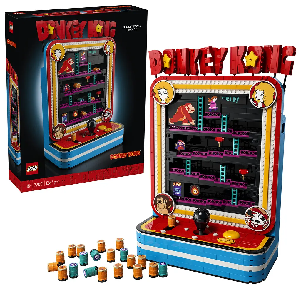Конструктор LEGO Super Mario Аркадна гра Donkey Kong™ V29 1371 ел. (72051) - фото 5