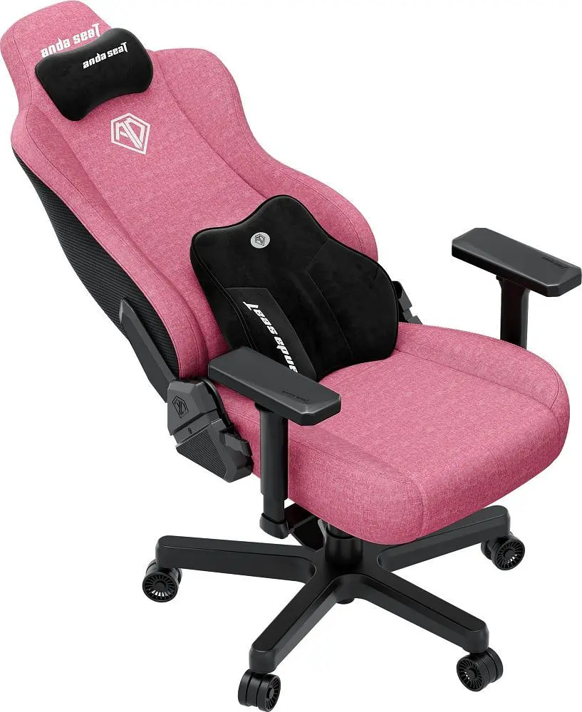 Кресло для геймеров Anda Seat Kaiser 3E XL Pink Fabric (AD23YC-XL-09-P-CF-P01) - фото 6