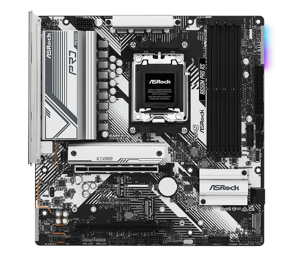 Материнська плата ASRock B650M Pro RS Socket AM5 (B650M PRO RS) - фото 5