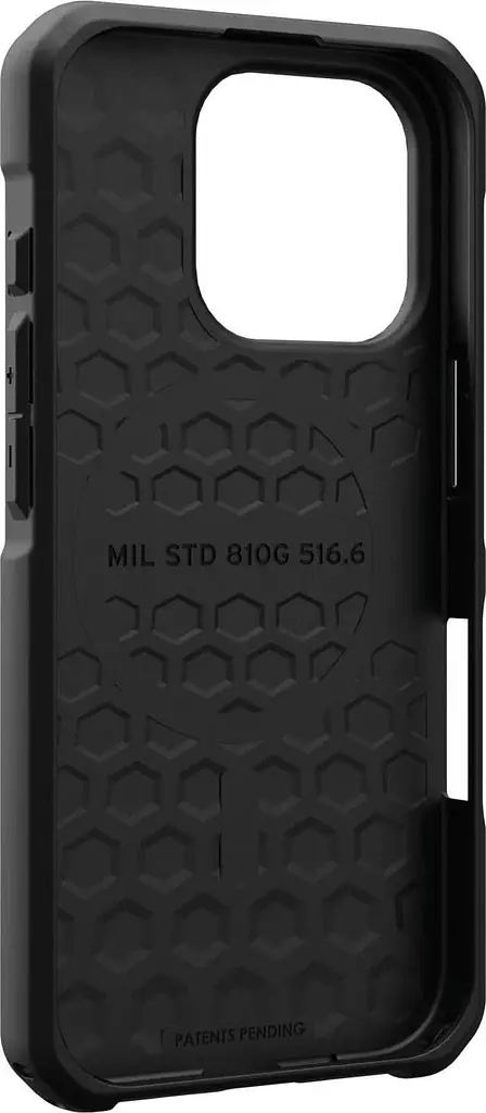 Оригінальний протиударний чохол UAG Metropolis LT MagSafe для iPhone 16 Pro (6.3") Kevlar Black 114452113940 - фото 9