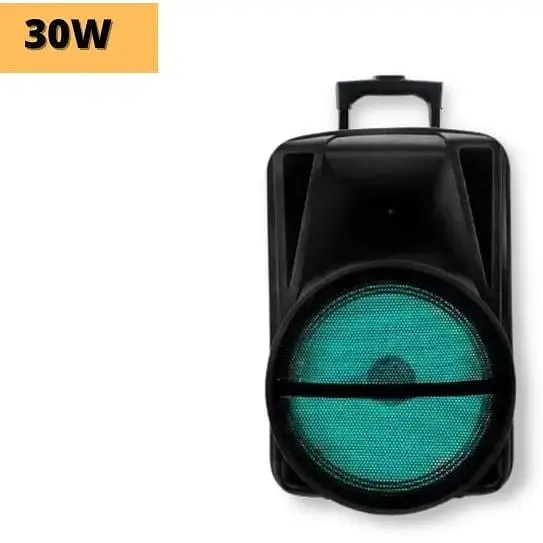 Портативна колонка XPRO MD20-12L валіза 30Вт USB SD FM радіо Bluetooth 1 мікрофон ДУ (MER-15726) - фото 2