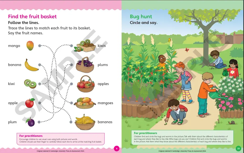 Cambridge Early Years Learner's Book 1B - фото 2