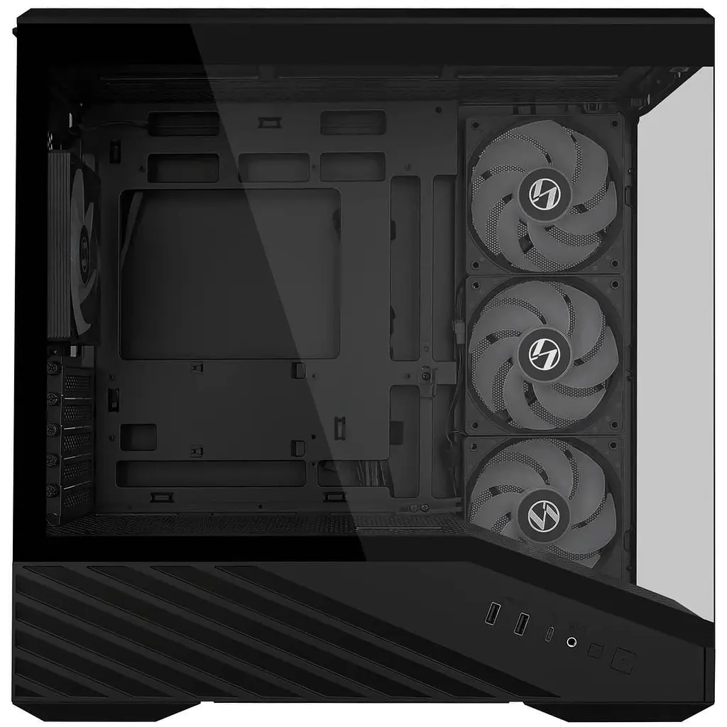 Корпус Lian Li Vector V100R Mini без БП Black (G99.V100RMIX.00) - фото 4