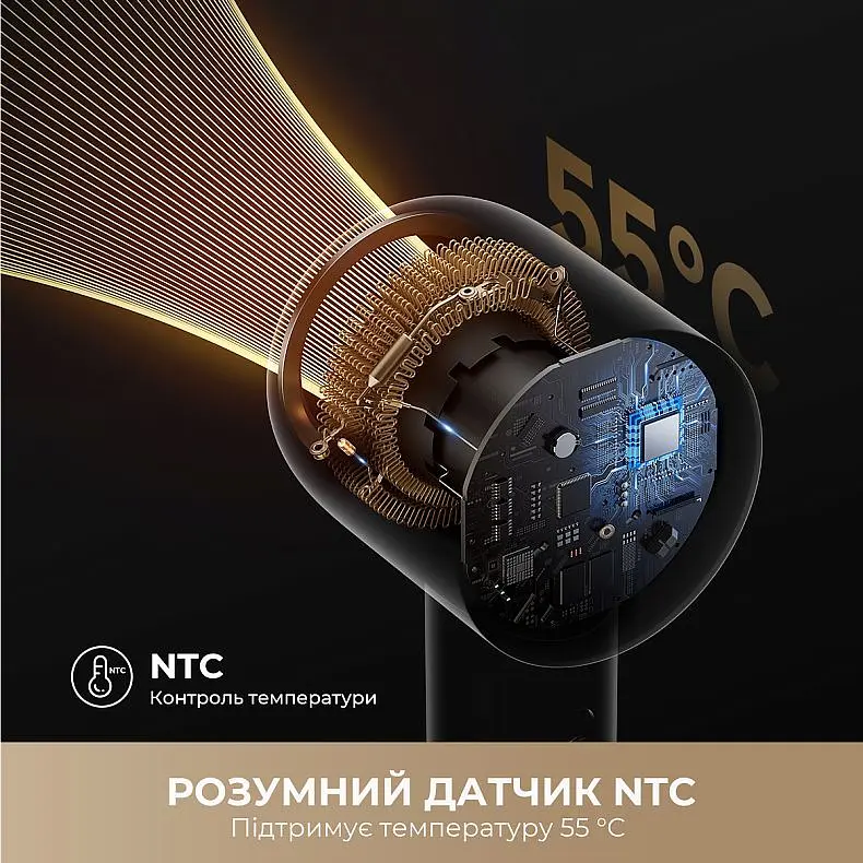 Фен Dreame Glory Mix Gold (AHD18-GOLD) - фото 4