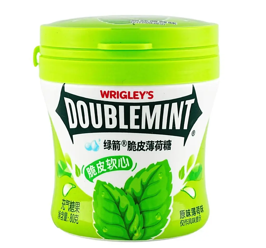 Драже Wrigley's Doublemint Crispy Soft Mint Original 80г