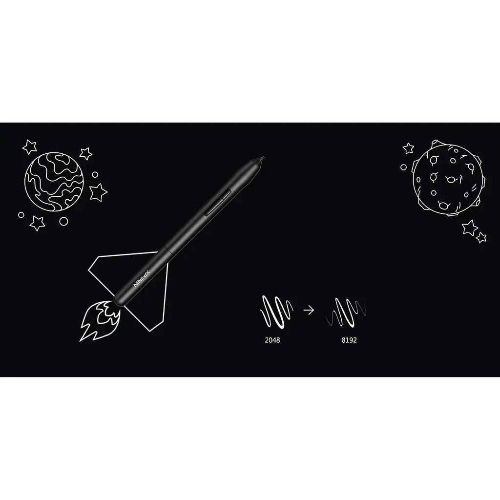 Графічний планшет XP-Pen Star G640 Black [104162] - фото 9