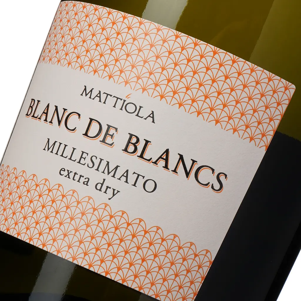 Ігристе вино Mattiola Blanc de Blancs Spumante Millesimato Extra dry 11% 0.75 л - фото 5