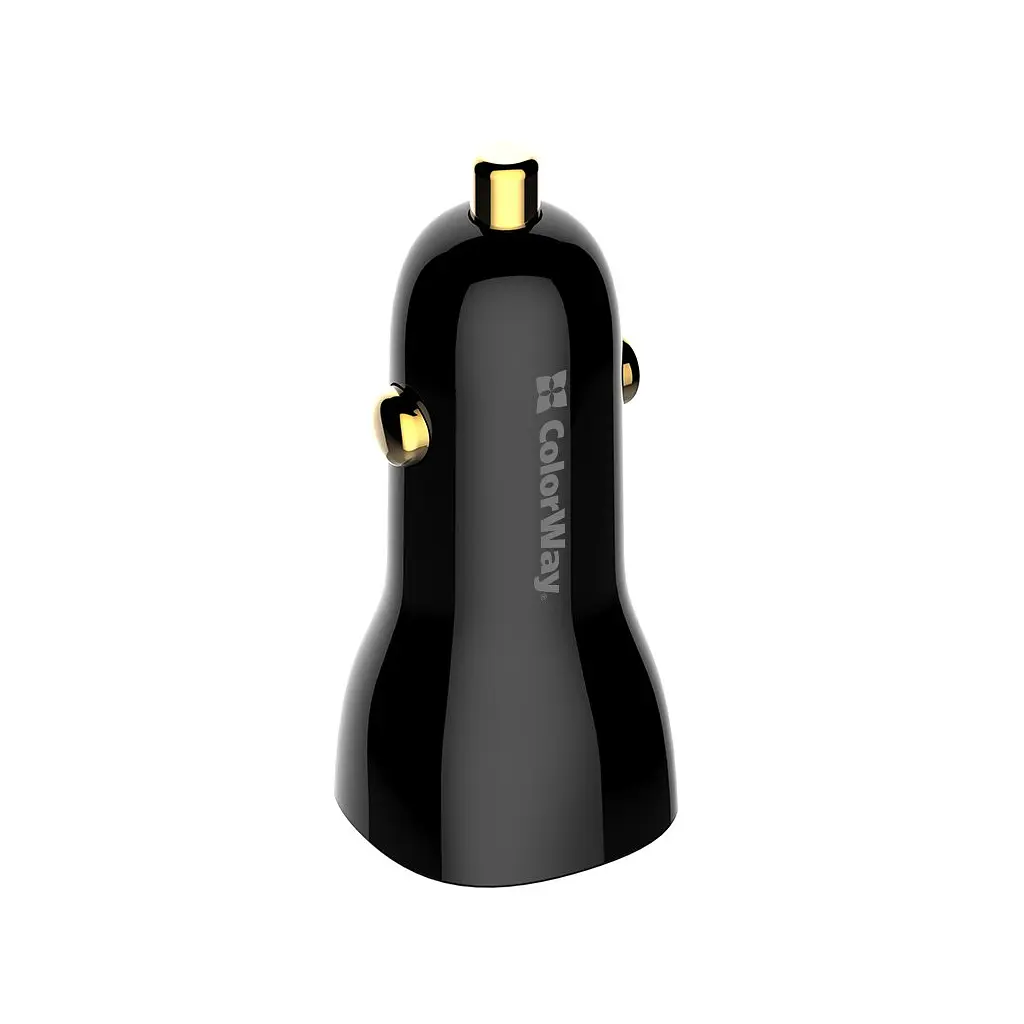 Зарядний пристрій ColorWay Power Delivery PPS USB (USB-A + USB-C) (60 Вт) чорний (CW-CHA046PD-BK) - фото 4