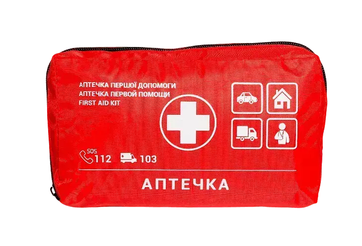 Аптечка медицинская автомобильная-1 Poputchik согласно ТУ мягкий футляр (02-001-М) - фото 4