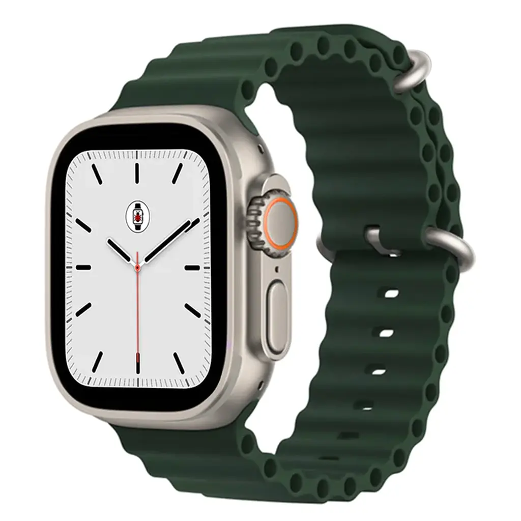 Ремінець Ocean Band для Apple Watch 38/40/41mm Forest Green [76026] - фото 2