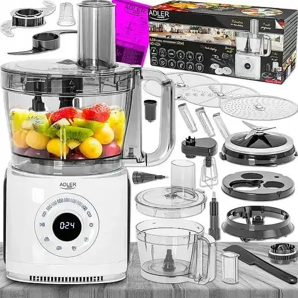 Кухонный комбайн Adler AD 4224 2000 Вт 12 функций - фото 6