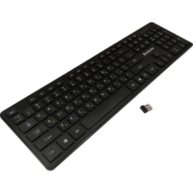 Клавіатура Defender Comfort MT Wireless UA Black (450950) - фото 2