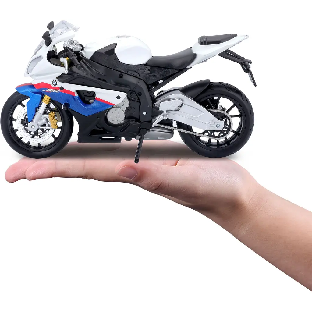 Мотоцикл игрушечный Maisto BMW S1000RR в масштабе 1:12 (31101-10042) - фото 4