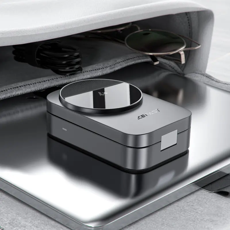 БЗП Acefast E22 desktop 3-in-1 Metal gray - фото 5