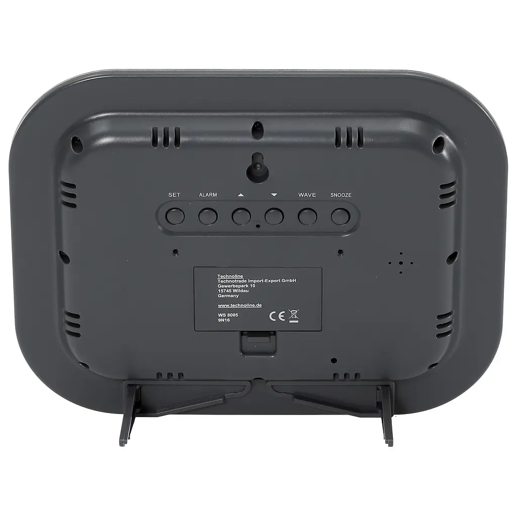 Часы настенные Technoline WS8005 Silver/Black (WS8005), Серебристый - фото 3